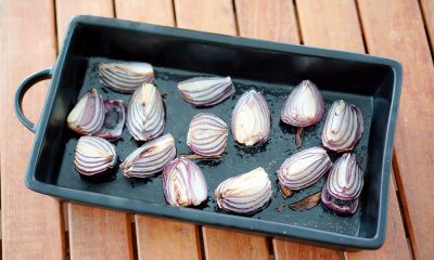 Roasted Red Onions