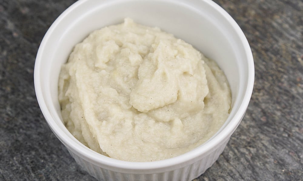 Mashed Jerusalem Artichokes